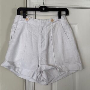Madewell Classic White Shorts